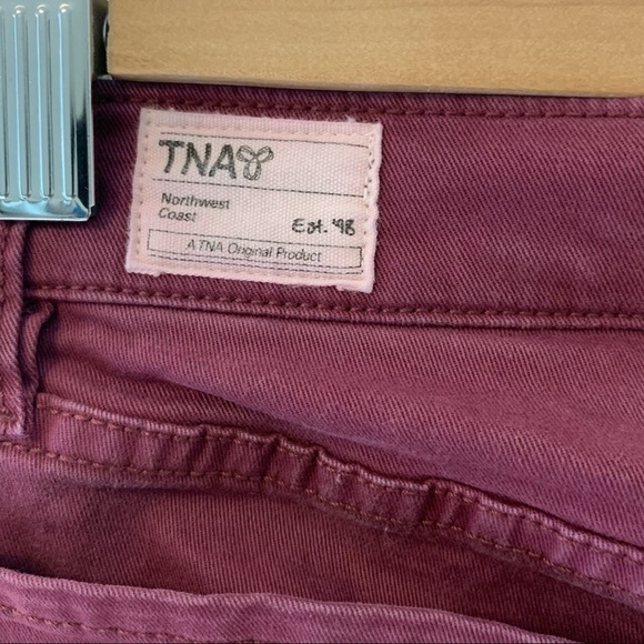 Tna Maroon Pants - Picture 3 of 5